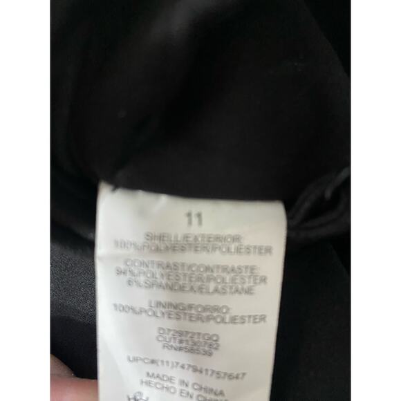 Speechless Women's Semi Formal Fit Flare Dress Sz 11 Black Embroidered Sparkle - Picture 4 of 14